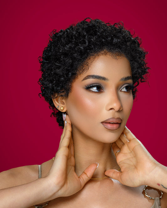 LERATO BLOOM – 3A CURLS PIXIE WIG
